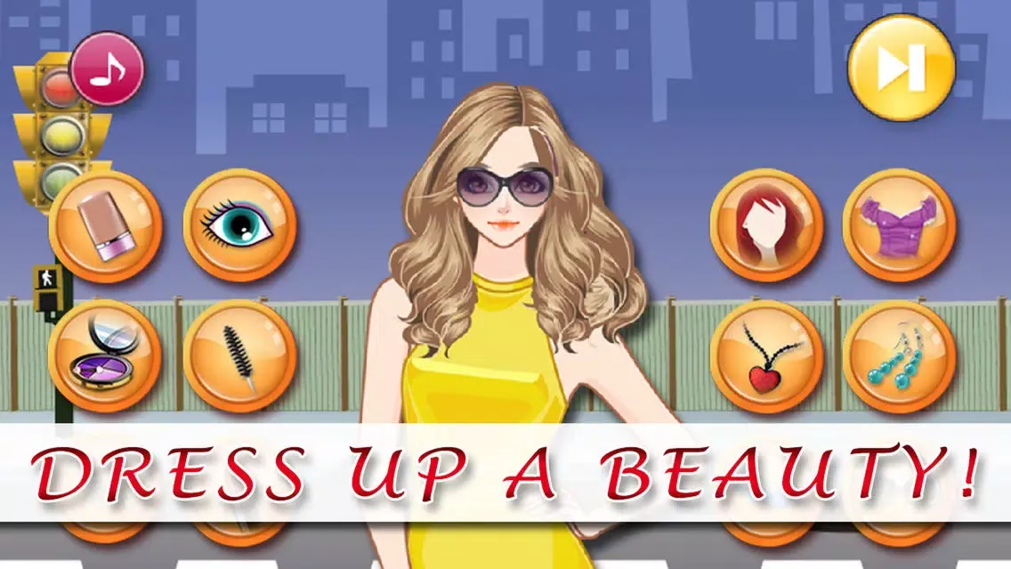 تصاویر Town Streets Walk - Make Up. Girls fashion line saga.