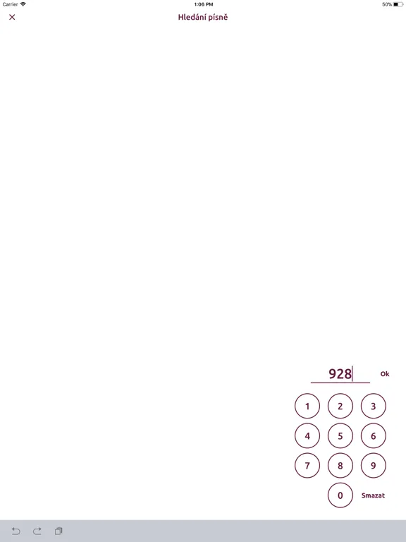 Kancionál iPad  Screenshots