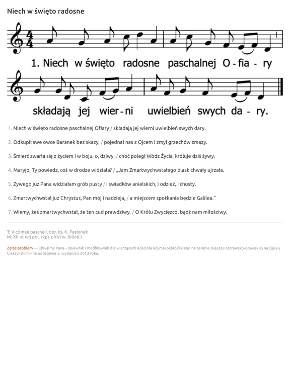 Chwalmy Pana iPad 應用截圖