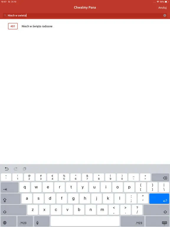 Chwalmy Pana iPad 應用截圖
