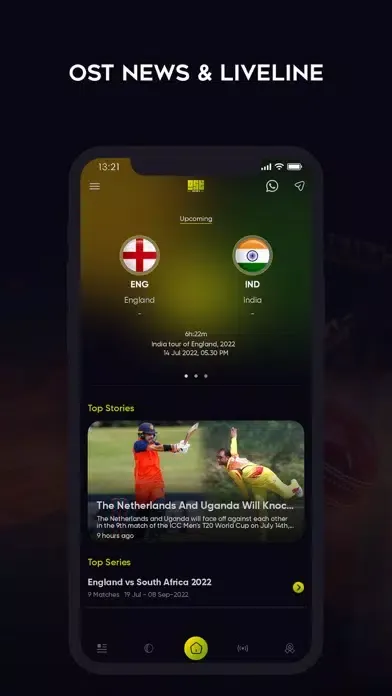 تصاویر OST News - Cricket Live line