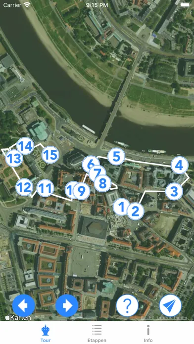 Скриншоты Audioguide Dresden Altstadt