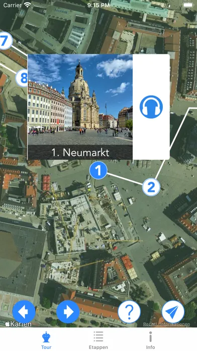 Скриншоты Audioguide Dresden Altstadt