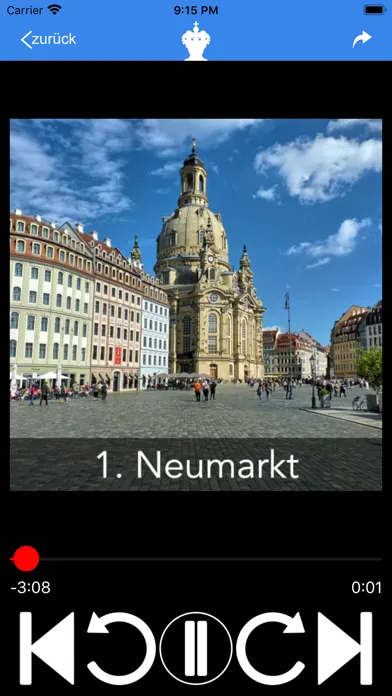 Скриншоты Audioguide Dresden Altstadt