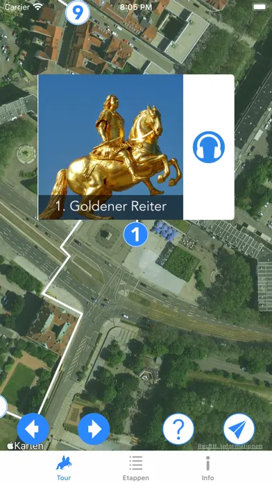 Скриншоты Audioguide Dresden Neustadt