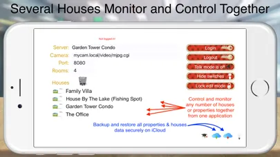 HOS Smart Home IP Control Screenshots