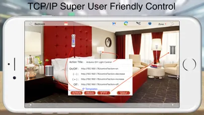 HOS Smart Home IP Control Screenshots