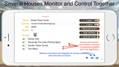 Capturas de pantalla de HOS Smart Home KNX EIB Live