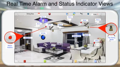 Capturas de pantalla de HOS Smart Home KNX EIB Live