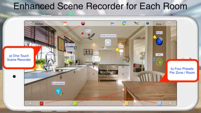 Capturas de pantalla de HOS Smart Home KNX EIB Live