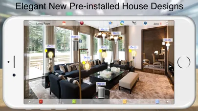 Capturas de pantalla de HOS Smart Home KNX EIB Live