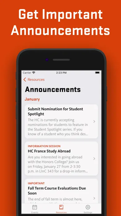 Oregon State Events应用截图