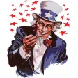 USA Symbols Stickers USA Symbols Stickers