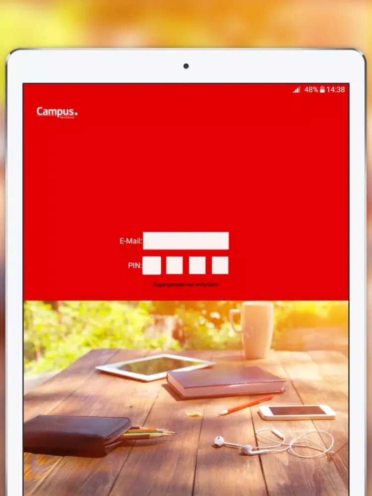 Campus Sparkasse iPad 应用截图