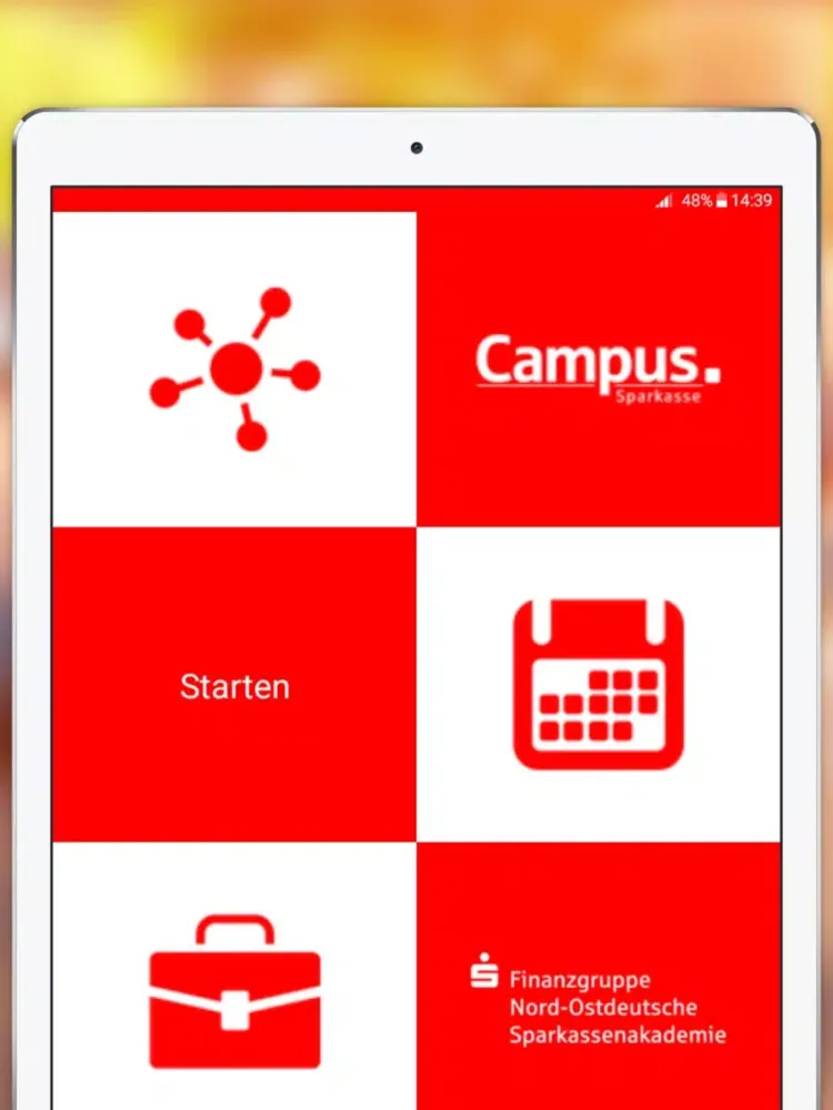 Campus Sparkasse iPad 应用截图