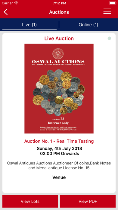 Oswal Antiques スクリーンショット