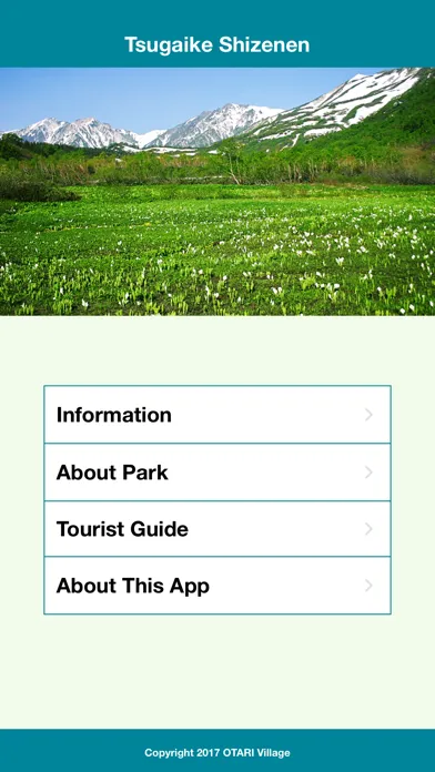 Guide app for enjoying Tsugaike Shizenen 스크린샷