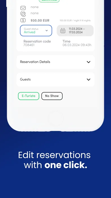 Capturas de pantalla de Mobile Hotel PMS by OTA Sync