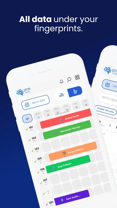 Capturas de pantalla de Mobile Hotel PMS by OTA Sync