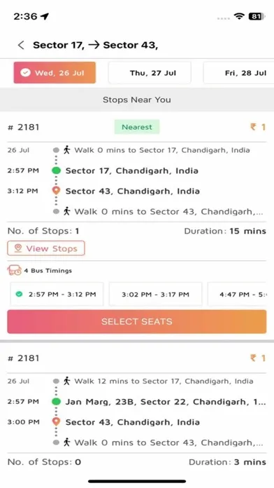 Oshuttle स्क्रीनशॉट