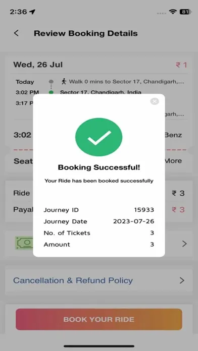Oshuttle स्क्रीनशॉट