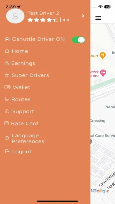 Oshuttle Driver應用截圖
