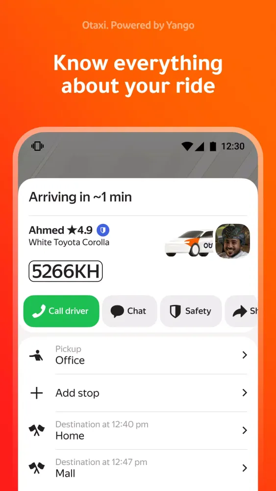 Oman Taxi: Otaxi Screenshots
