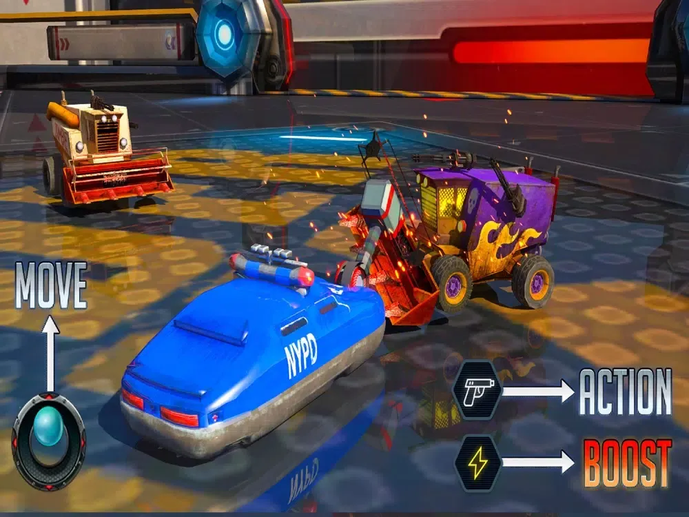 Capturas de tela do Real Steel Battle Warship iPad 