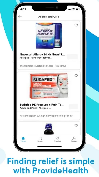 ภาพหน้าจอของ ProvideHealth: Symptom to Med