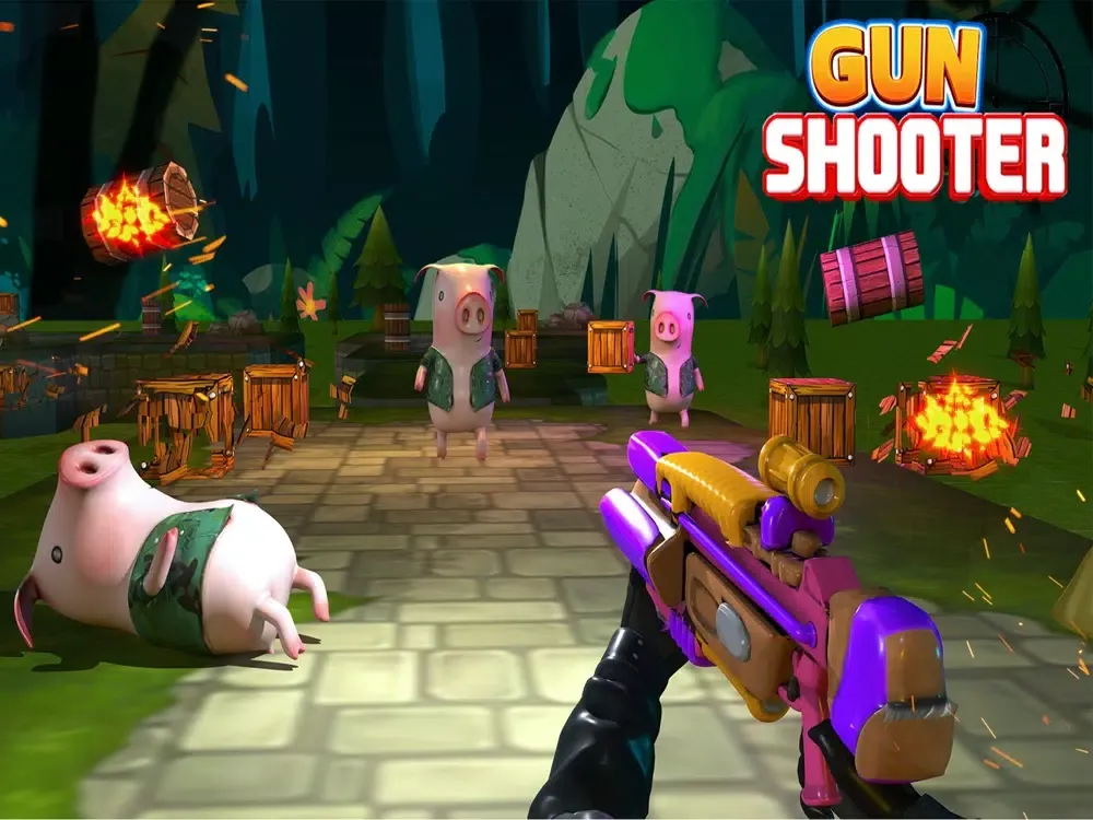 Gun Shooting Master 3D Shooter iPad  스크린샷