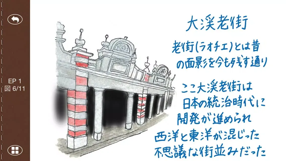 Ảnh chụp màn hình của 美香の台湾旅行絵本