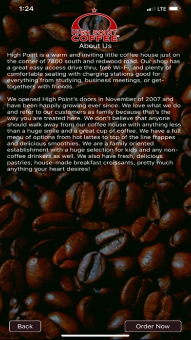 High Point Coffee سکرین شاٹس
