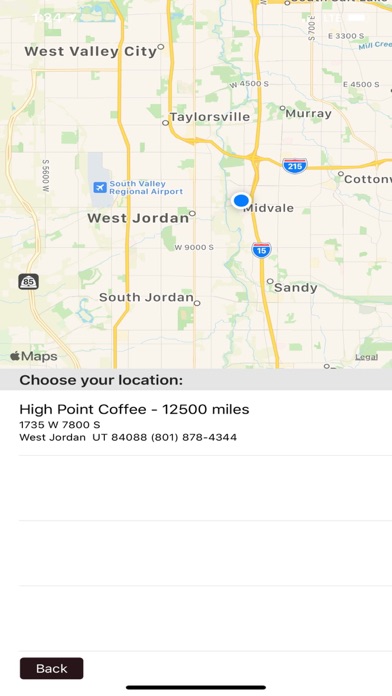 High Point Coffee سکرین شاٹس