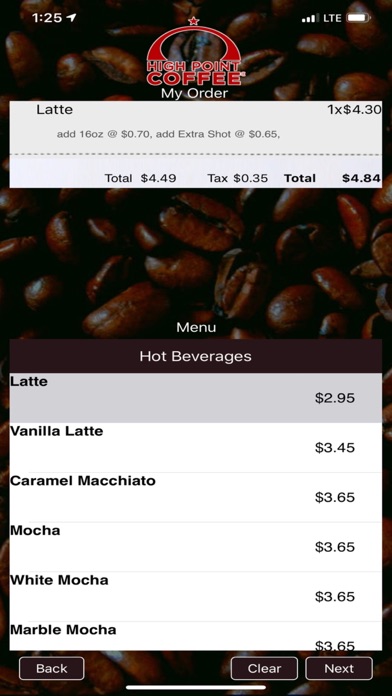 High Point Coffee سکرین شاٹس