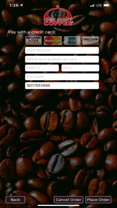 High Point Coffee سکرین شاٹس