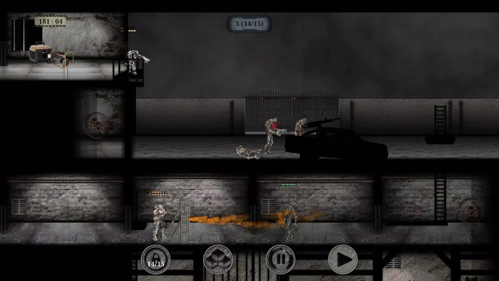 Capturas de tela do Fortress TD2