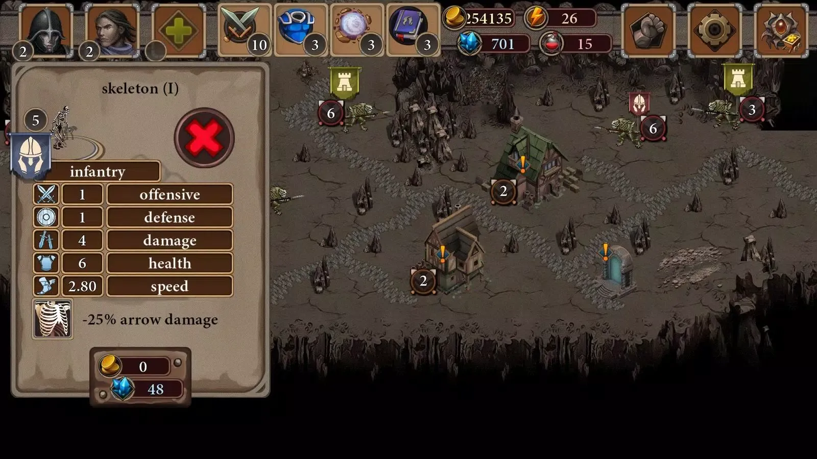 Zrzuty ekranu Knight TD