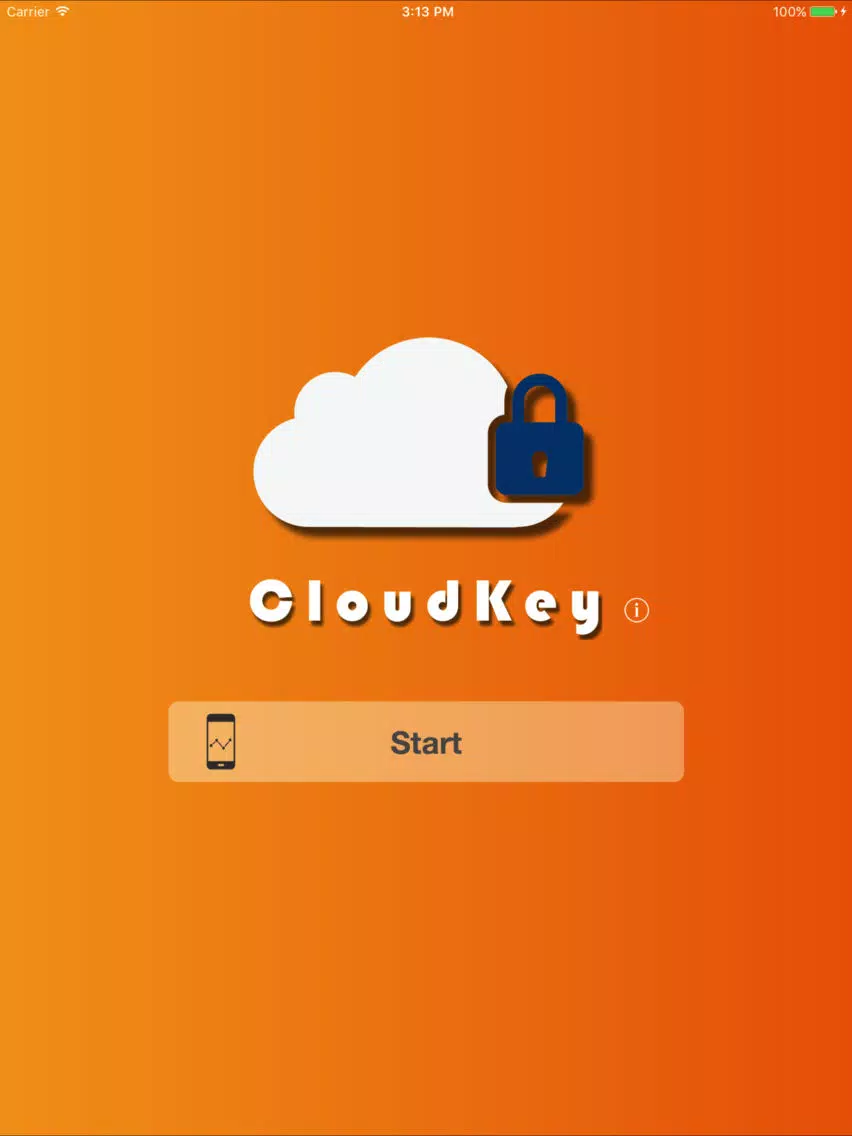 CloudKey iPad  スクリーンショット
