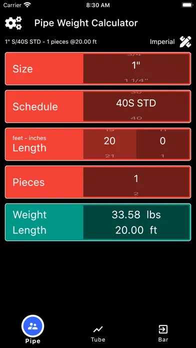 Скриншоты Weight Calculators