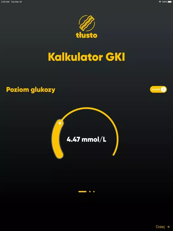 Tłusto GKI iPad  Screenshots