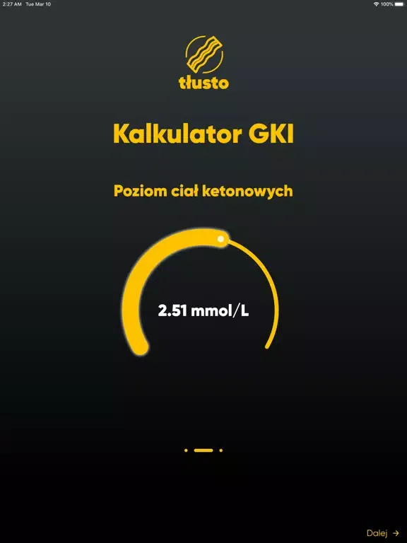 Tłusto GKI iPad  Screenshots