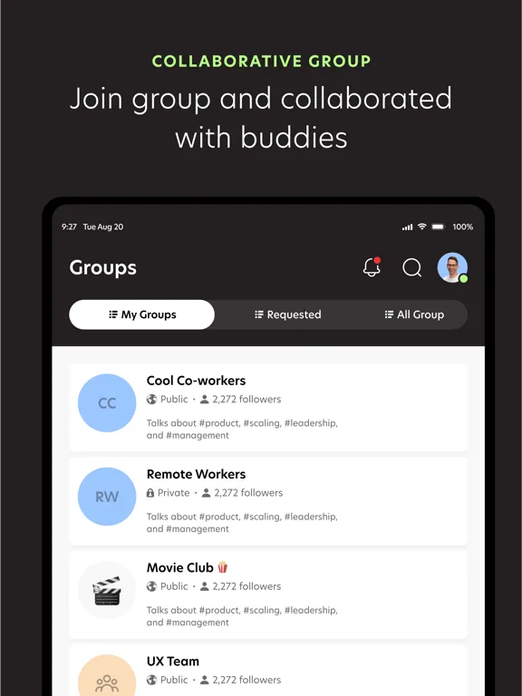 Othership Workplace Scheduler iPad  سکرین شاٹس