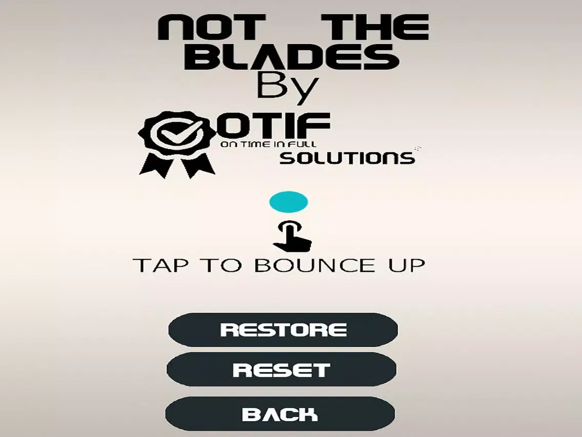 Not The Blades iPad  स्क्रीनशॉट