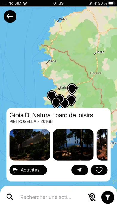 Tangkapan skrin Ajaccio City Pass
