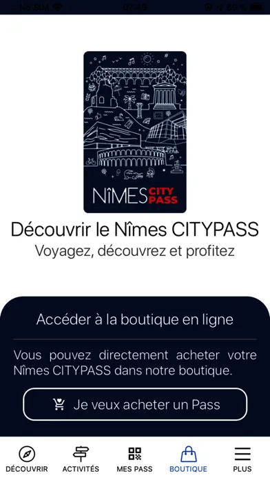Screenshot di Nîmes CITYPASS