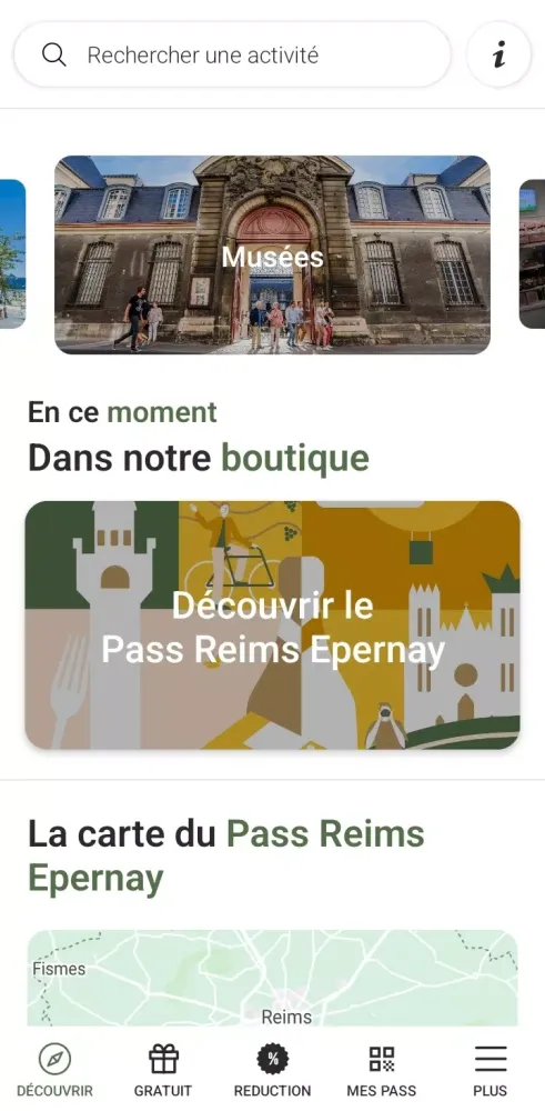 Capturas de pantalla de Pass Reims Epernay