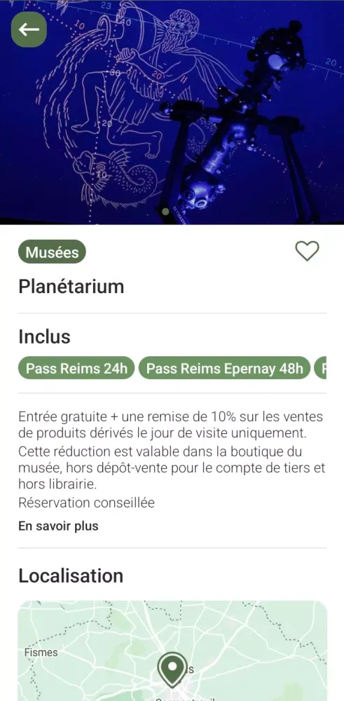 Capturas de pantalla de Pass Reims Epernay