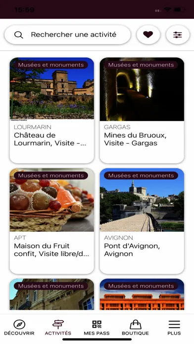 Screenshot di Vaucluse Provence Pass