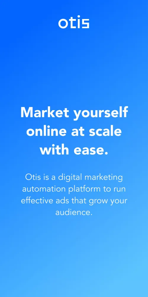 Screenshot di Otis AI: Market Your Business