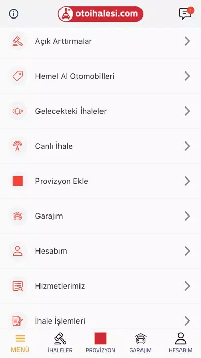 Capturas de pantalla de Oto İhalesi